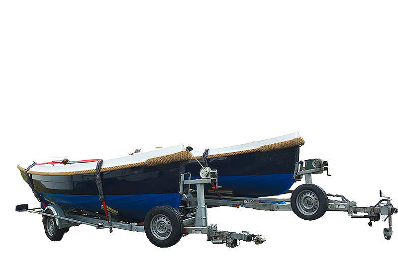 Elbåtar Malmö på trailer